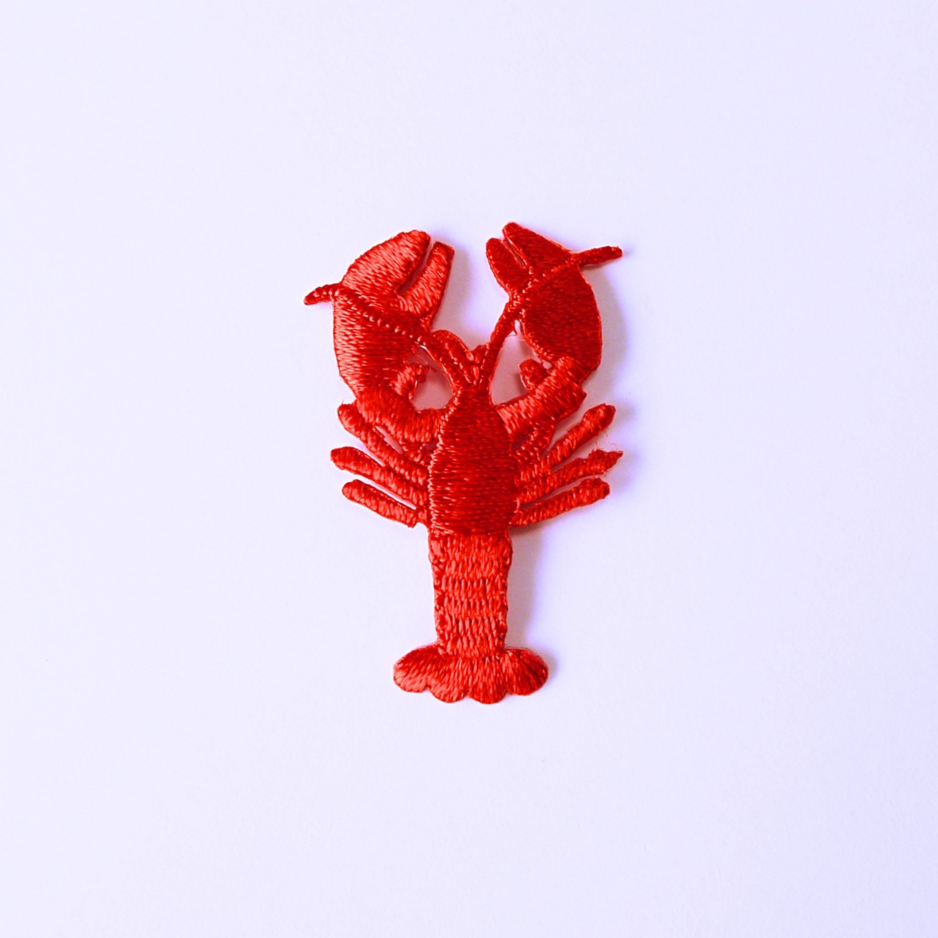 Amazon.co.jp: アイロンワッペン【ロブスター2枚セット ザリガニ